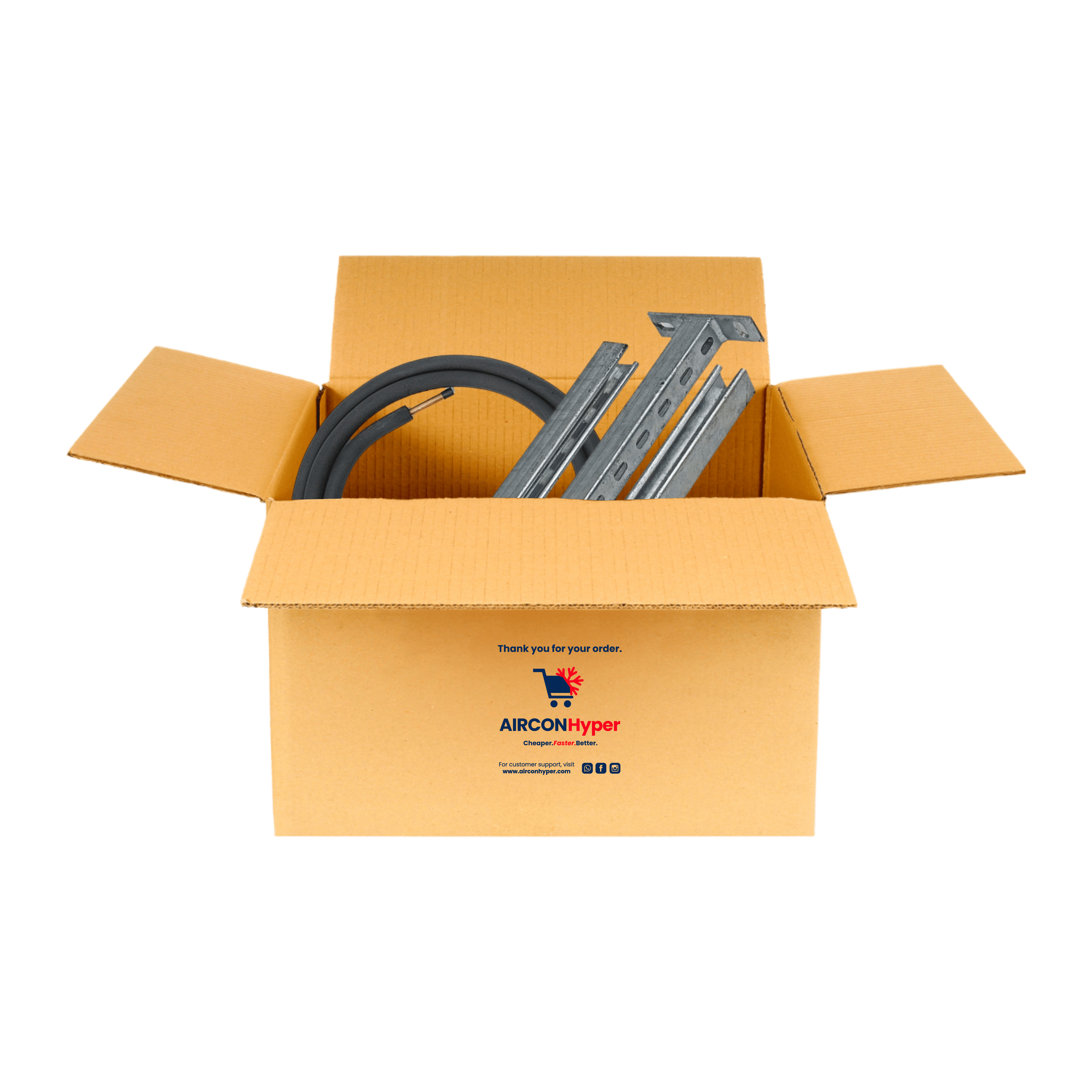 Copper Installation Kit For 30000, 32000 And 34000 BTU | Aircon Hyper